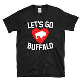 LET'S GO BUFFALO - Celebrate Buffalo Heart Logo -  T-Shirt