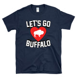 LET'S GO BUFFALO - Celebrate Buffalo Heart Logo -  T-Shirt
