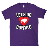 LET'S GO BUFFALO - Celebrate Buffalo Heart Logo -  T-Shirt