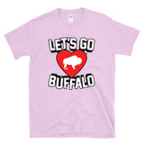 LET'S GO BUFFALO - Celebrate Buffalo Heart Logo -  T-Shirt