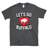 LET'S GO BUFFALO - Celebrate Buffalo Heart Logo -  T-Shirt
