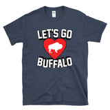 LET'S GO BUFFALO - Celebrate Buffalo Heart Logo -  T-Shirt
