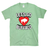 LET'S GO BUFFALO - Celebrate Buffalo Heart Logo -  T-Shirt