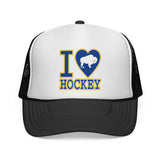 I LOVE HOCKEY - Celebrate Buffalo ORIGINAL  NY 716 City Pride Mesh Trucker Cap