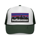 BUFFALONIAN - Buffalo NY Skyline new york 716 bflo Born Home Mesh Trucker Cap