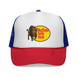 BUFFALO NEW YORK - Pro Shop charging bison  fishing hunting mesh Trucker Cap
