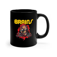 BRAINS black mug