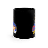 black NS mug