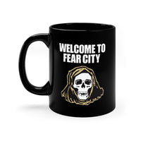 Fear City Black Mug