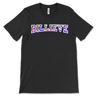 BILLIEVE  Athletic Tiger Stripe Buffalo Football Fan  T-Shirt