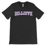 BILLIEVE  Athletic Tiger Stripe Buffalo Football Fan  T-Shirt