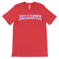 BILLIEVE  Athletic Tiger Stripe Buffalo Football Fan  T-Shirt