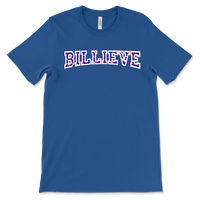 BILLIEVE  Athletic Tiger Stripe Buffalo Football Fan  T-Shirt