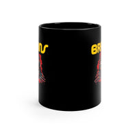 BRAINS black mug