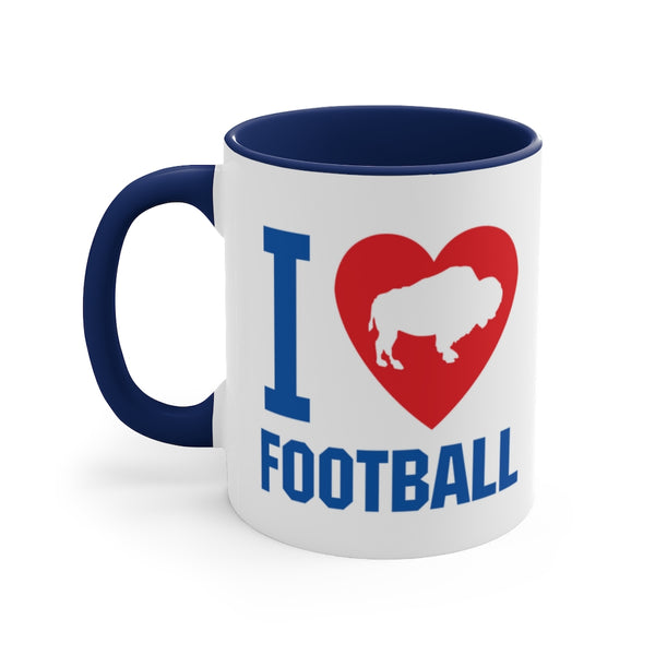 I LOVE BUFFALO FOOTBALL - 11oz ceramic mug