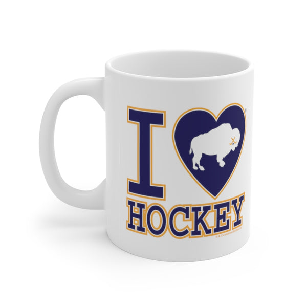 I LOVE BUFFALO HOCKEY - 11oz Ceramic Mug