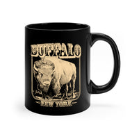 BUFFALO NEW YORK "Wild Bison" - 11oz ceramic mug