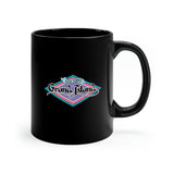 GRAND ISLAND New York - retro 80s & 90s theme park logo style 11oz Ceramic Mug