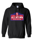 WELCOME TO ALLENTOWN - Buffalo Football Fan Hooded Sweatshirt