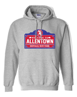 WELCOME TO ALLENTOWN - Buffalo Football Fan Hooded Sweatshirt