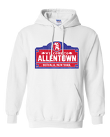 WELCOME TO ALLENTOWN - Buffalo Football Fan Hooded Sweatshirt
