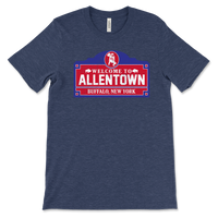 WELCOME TO ALLENTOWN - Buffalo Football Fan T-Shirt