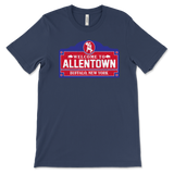 WELCOME TO ALLENTOWN - Buffalo Football Fan T-Shirt