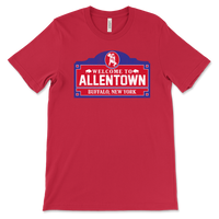 WELCOME TO ALLENTOWN - Buffalo Football Fan T-Shirt