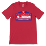 WELCOME TO ALLENTOWN - Buffalo Football Fan T-Shirt