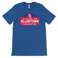 WELCOME TO ALLENTOWN - Buffalo Football Fan T-Shirt