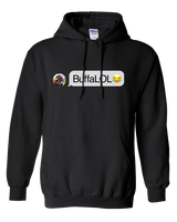 BUFFALOL - Buffalo text bubble -  Hooded Sweatshirt