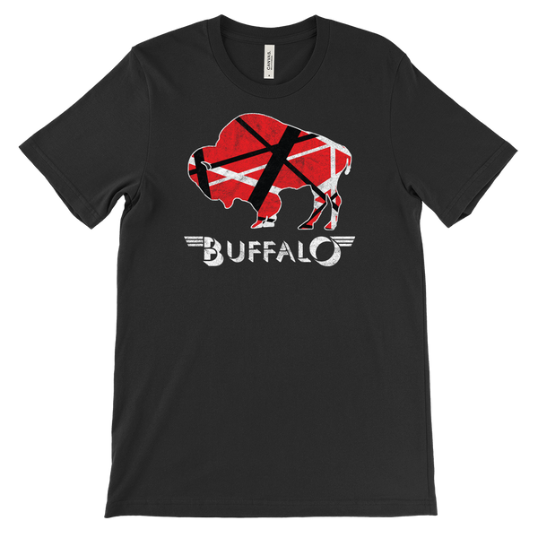 BUFFALO "Retro Rocker Stripes" vintage style - T-shirt