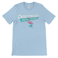 CHEEKTOWAGA NEW YORK "pink flamingo lawn ornament" - T-shirt