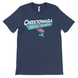 CHEEKTOWAGA NEW YORK "pink flamingo lawn ornament" - T-shirt