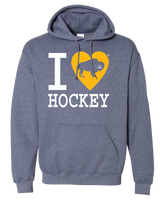 I LOVE BUFFALO HOCKEY -  Hooded Sweatshirt