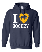 I LOVE BUFFALO HOCKEY -  Hooded Sweatshirt
