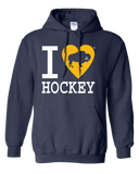 I LOVE BUFFALO HOCKEY -  Hooded Sweatshirt