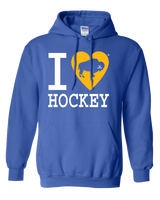 I LOVE BUFFALO HOCKEY -  Hooded Sweatshirt