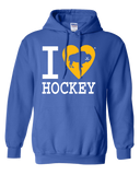I LOVE BUFFALO HOCKEY -  Hooded Sweatshirt