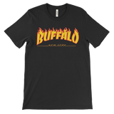 FLAMING BUFFALO NEW YORK "retro sk8" - T-shirt