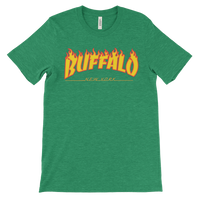 FLAMING BUFFALO NEW YORK "retro sk8" - T-shirt