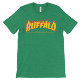 FLAMING BUFFALO NEW YORK "retro sk8" - T-shirt