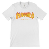 FLAMING BUFFALO NEW YORK "retro sk8" - T-shirt