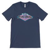 GRAND ISLAND New York - retro 80s & 90s theme park logo style - T-shirt