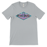 GRAND ISLAND New York - retro 80s & 90s theme park logo style - T-shirt