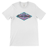 GRAND ISLAND New York - retro 80s & 90s theme park logo style - T-shirt