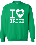 I LOVE BUFFALO IRISH -  Crewneck Sweatshirt