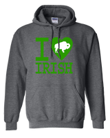 I LOVE BUFFALO IRISH -  Hooded Sweatshirt