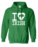 I LOVE BUFFALO IRISH -  Hooded Sweatshirt