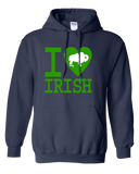 I LOVE BUFFALO IRISH -  Hooded Sweatshirt